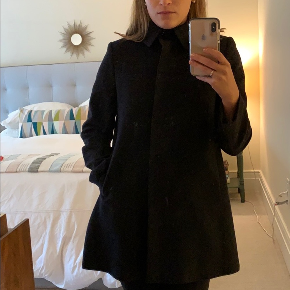 COS Navy blue coat